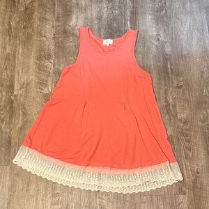 T2love Coral Tank Top
